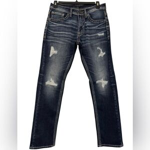 BKE distressed Stretch Slim Jeans size 29